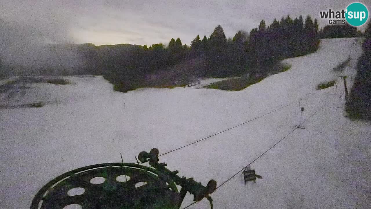 Webcam Smučišče Senožeta – Ski Resort Live View near Bohinj