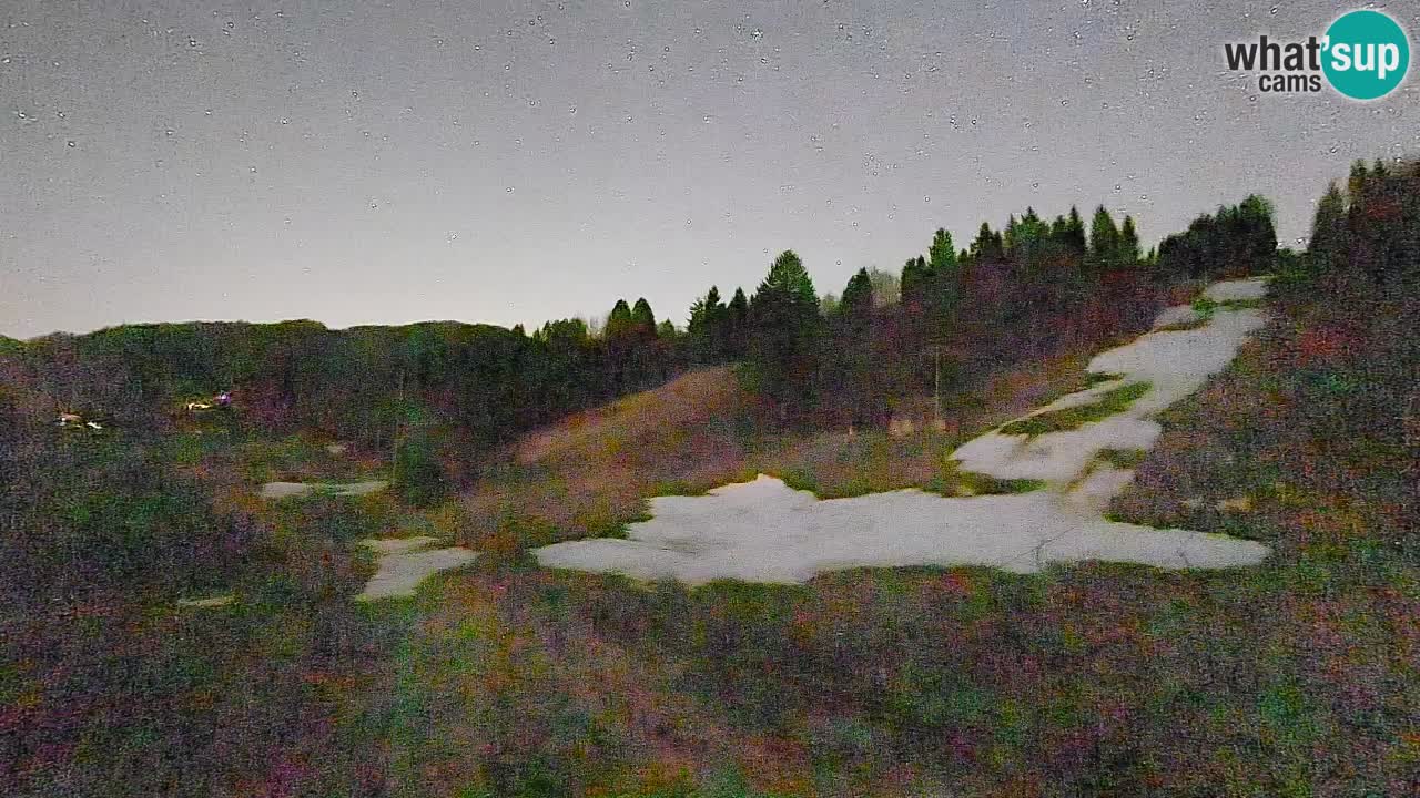 Webcam Smučišče Senožeta – Station de ski à Srednja Vas près de Bohinj