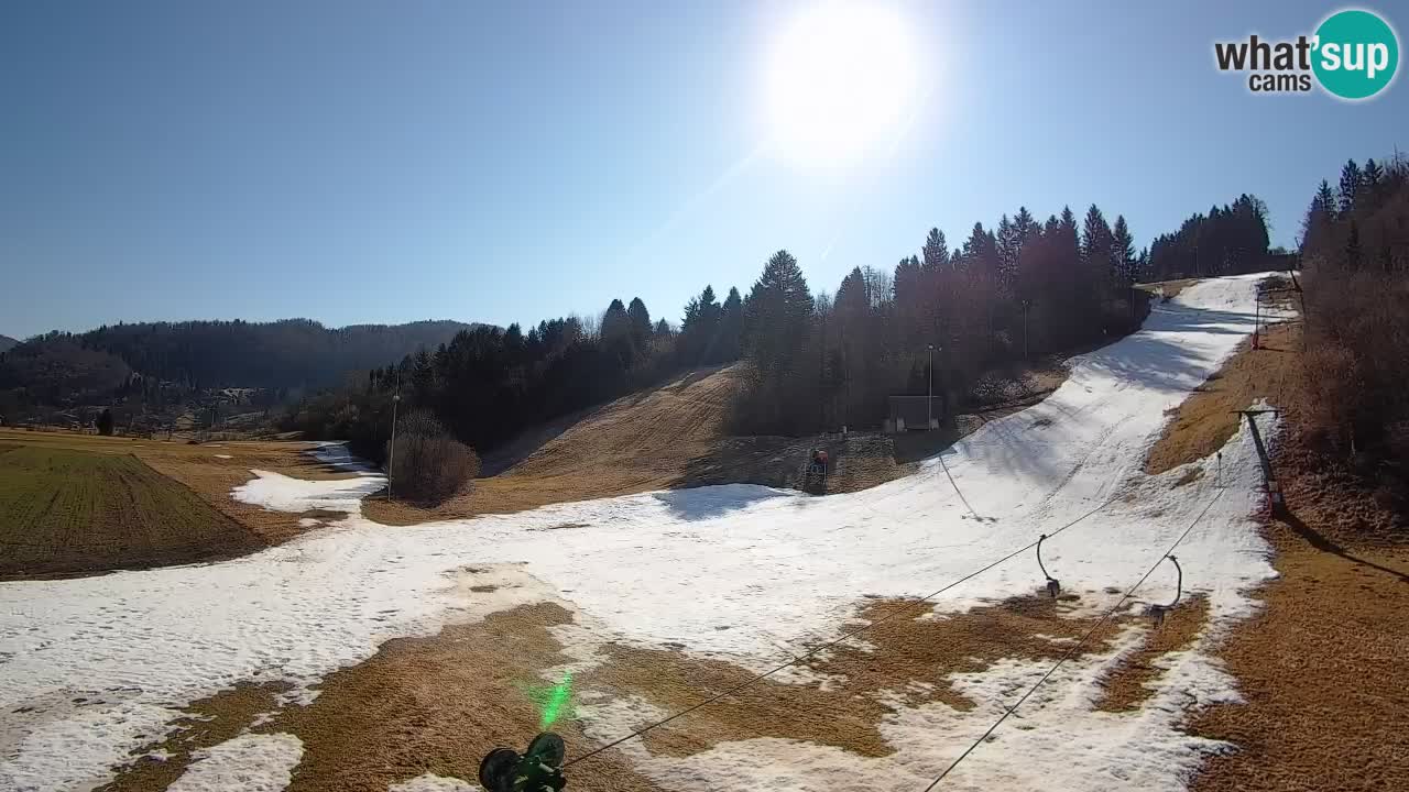 Webcam Smučišče Senožeta – Ski Resort Live View near Bohinj