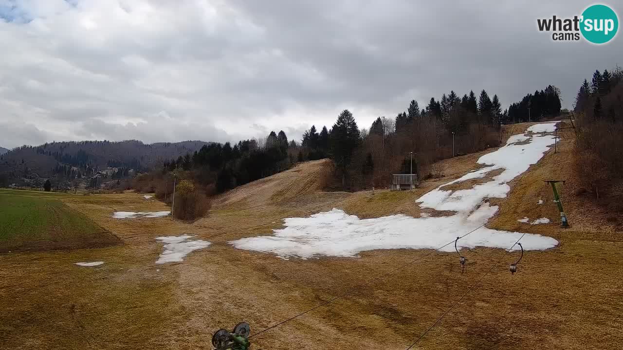 Web kamera Smučišče Senožeta – Skijalište u Srednjoj Vasi kod Bohinja