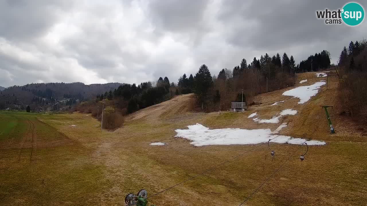 Webcam Smučišče Senožeta – Ski Resort Live View near Bohinj