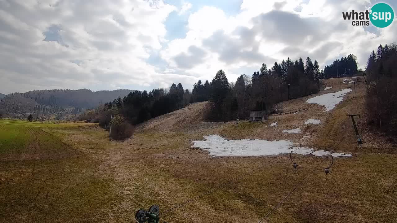 Webcam Smučišče Senožeta – Ski Resort Live View near Bohinj