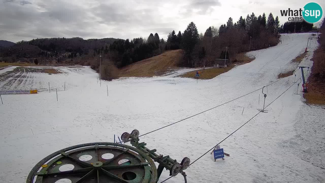 Webcam Smučišče Senožeta – Ski Resort Live View near Bohinj