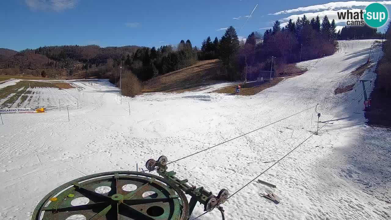 Spletna kamera Smučišče Senožeta – smučarsko središče v Srednji vasi pri Bohinju