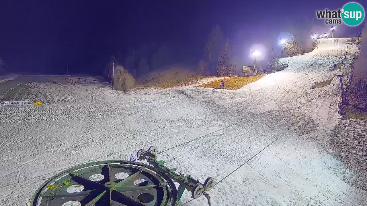 Webcam Smučišče Senožeta – Ski Resort Live View near Bohinj