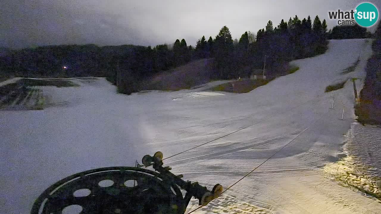 Webcam Smučišče Senožeta – Ski Resort Live View near Bohinj