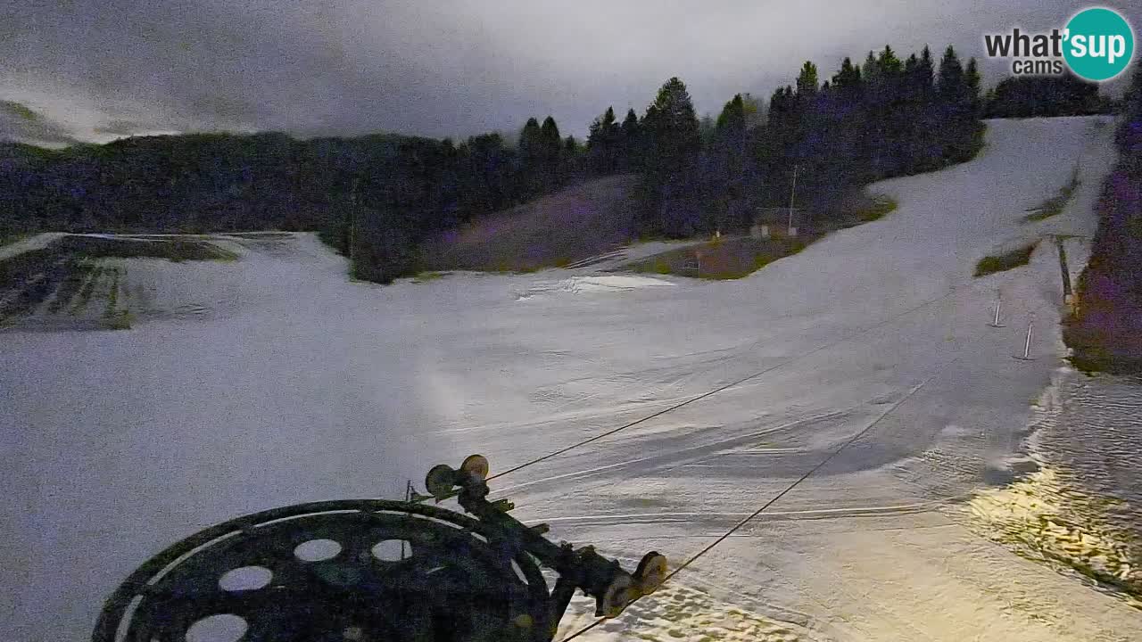 Webcam Smučišče Senožeta – Ski Resort Live View near Bohinj