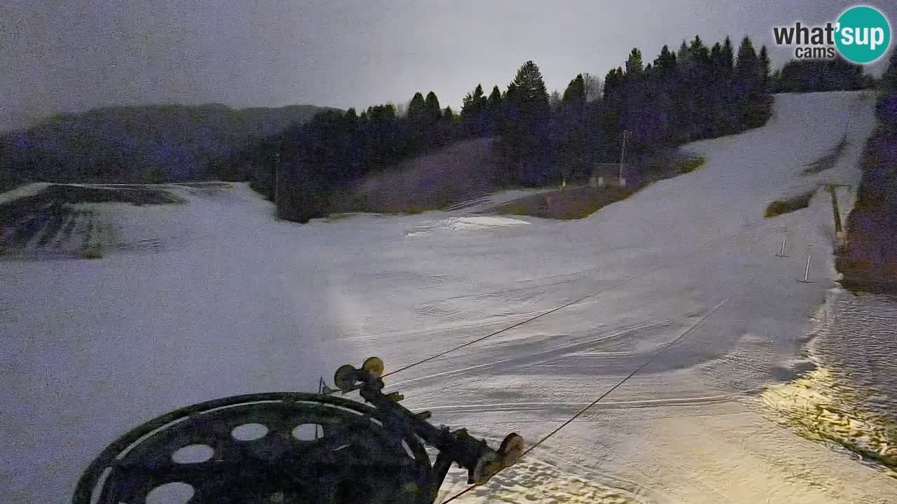 Webcam Smučišče Senožeta – Ski Resort Live View near Bohinj
