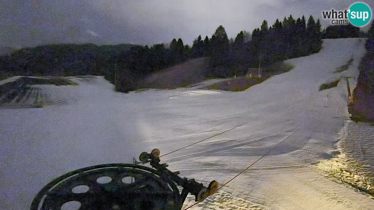 Webcam Smučišče Senožeta – Ski Resort Live View near Bohinj