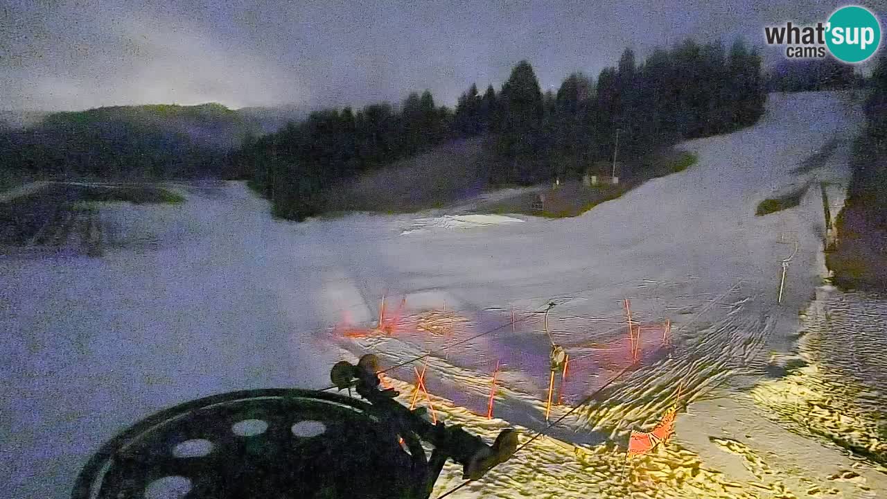 Webcam Smučišče Senožeta – Stazione sciistica a Srednja Vas vicino Bohinj