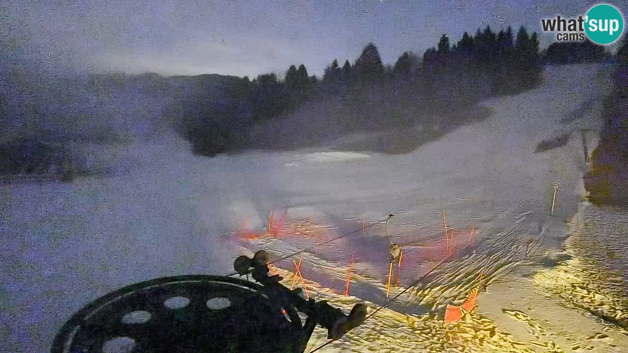 Webcam Smučišče Senožeta – Ski Resort Live View near Bohinj
