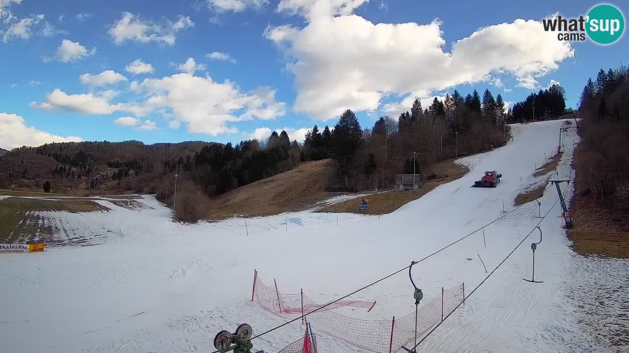 Webcam Smučišče Senožeta – Ski Resort Live View near Bohinj