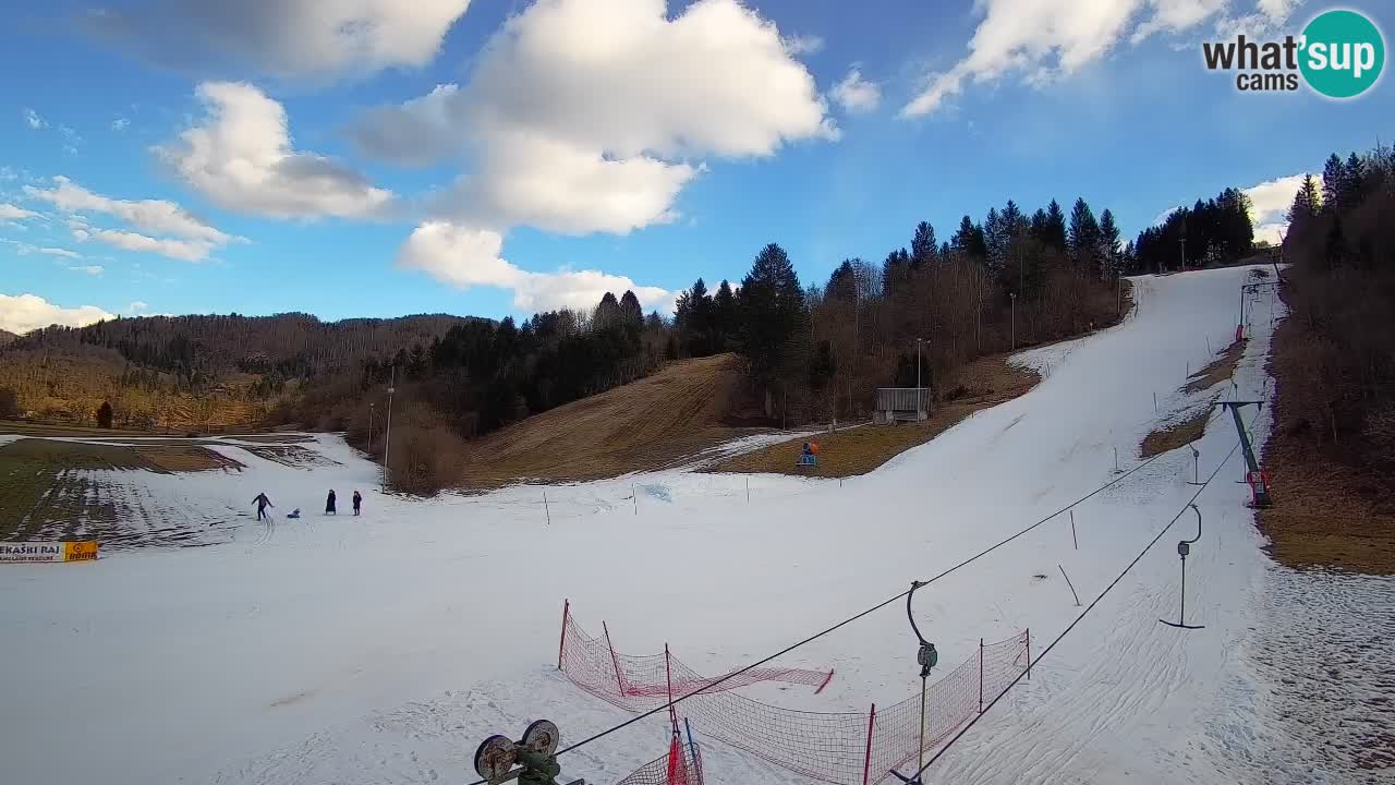 Spletna kamera Smučišče Senožeta – smučarsko središče v Srednji vasi pri Bohinju