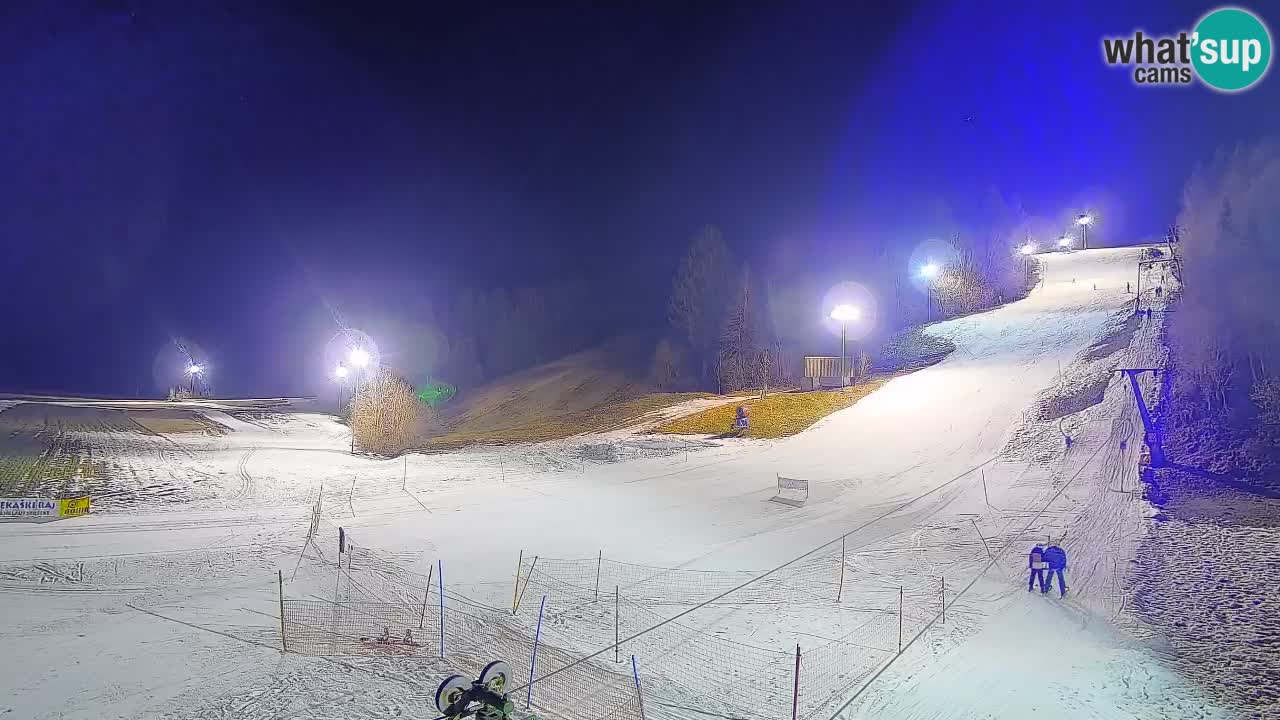 Webcam Smučišče Senožeta – Station de ski à Srednja Vas près de Bohinj
