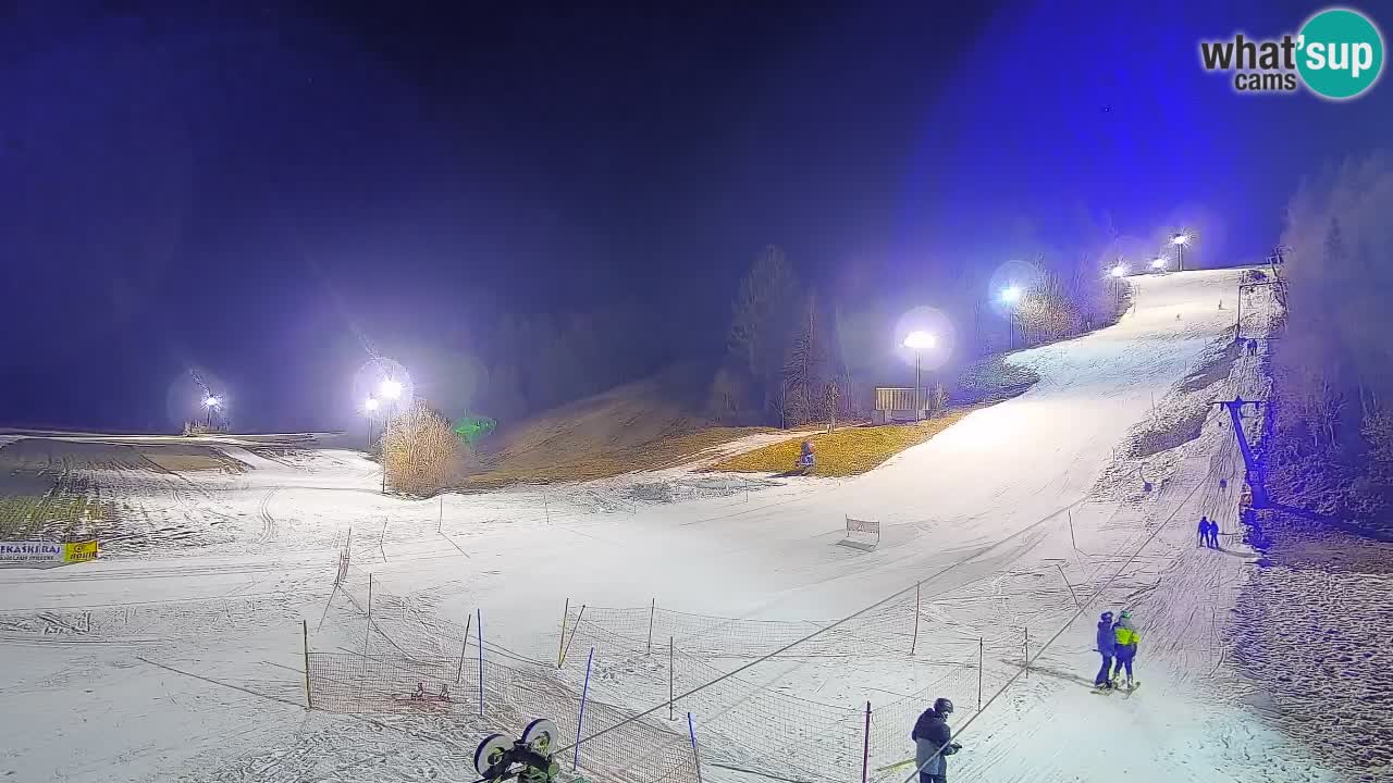 Webcam Smučišče Senožeta – Ski Resort Live View near Bohinj