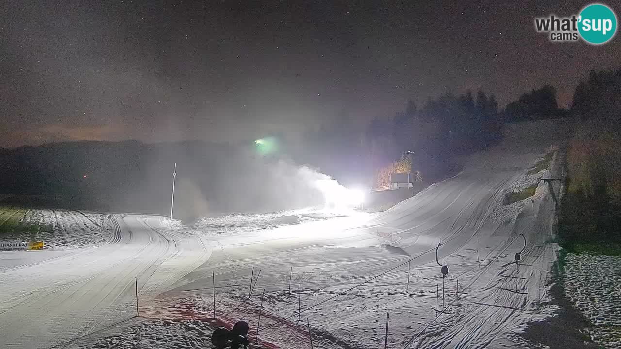 Spletna kamera Smučišče Senožeta – smučarsko središče v Srednji vasi pri Bohinju