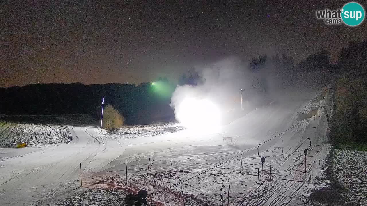 Webcam Smučišče Senožeta – Ski Resort Live View near Bohinj
