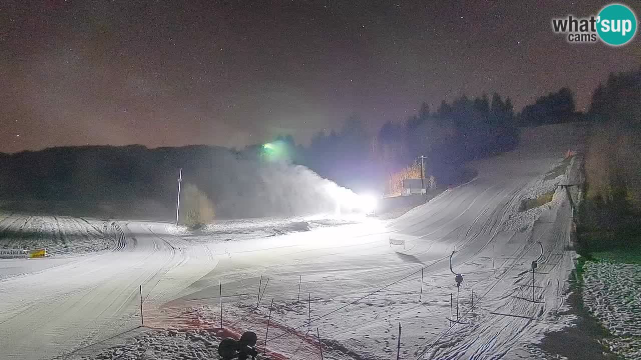 Webcam Smučišče Senožeta – Ski Resort Live View near Bohinj