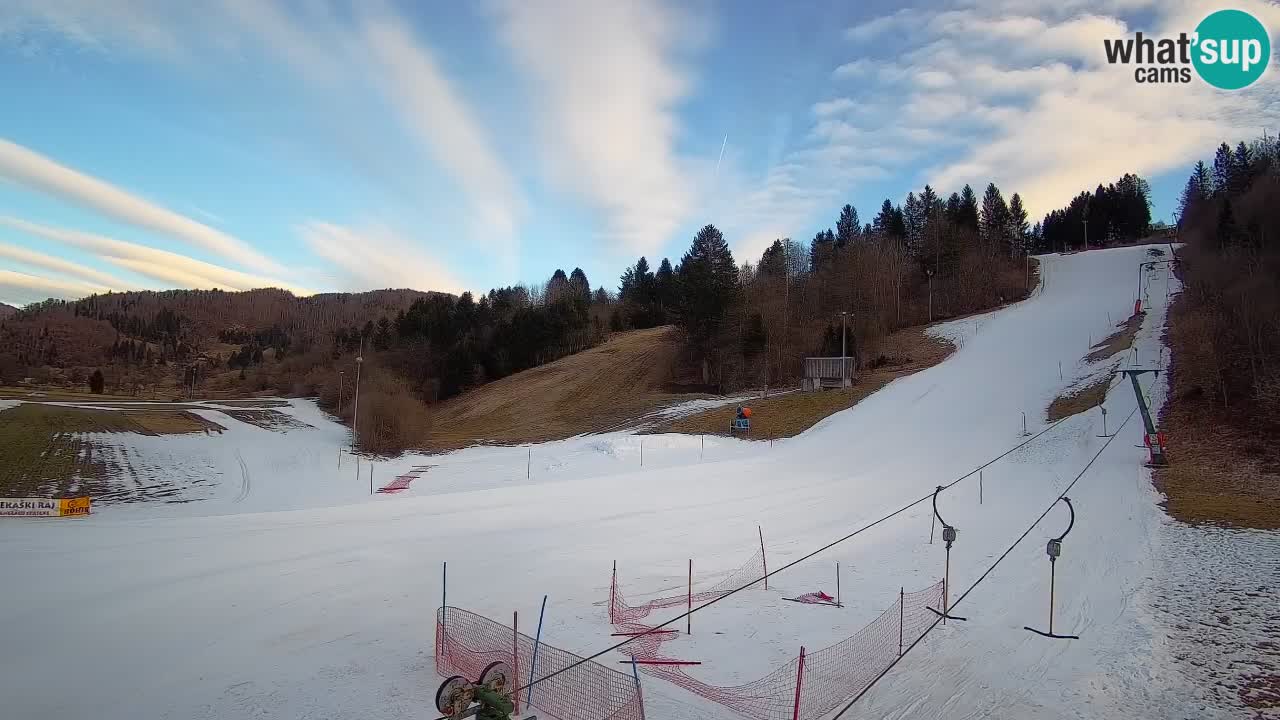 Webcam Smučišče Senožeta – Ski Resort Live View near Bohinj