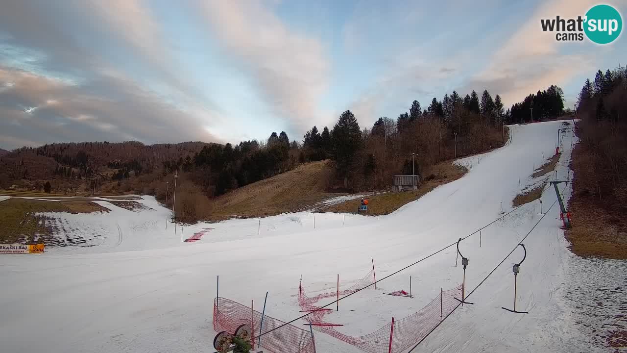 Webcam Smučišče Senožeta – Stazione sciistica a Srednja Vas vicino Bohinj