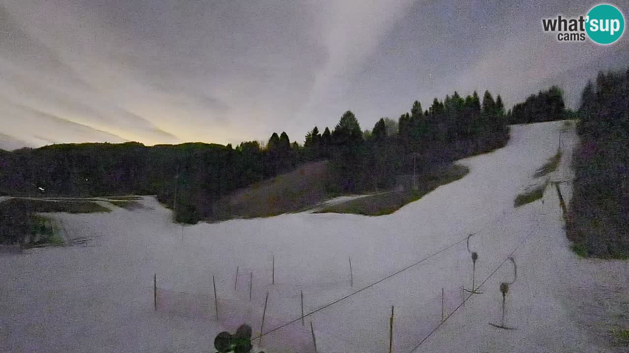 Webcam Smučišče Senožeta – Stazione sciistica a Srednja Vas vicino Bohinj