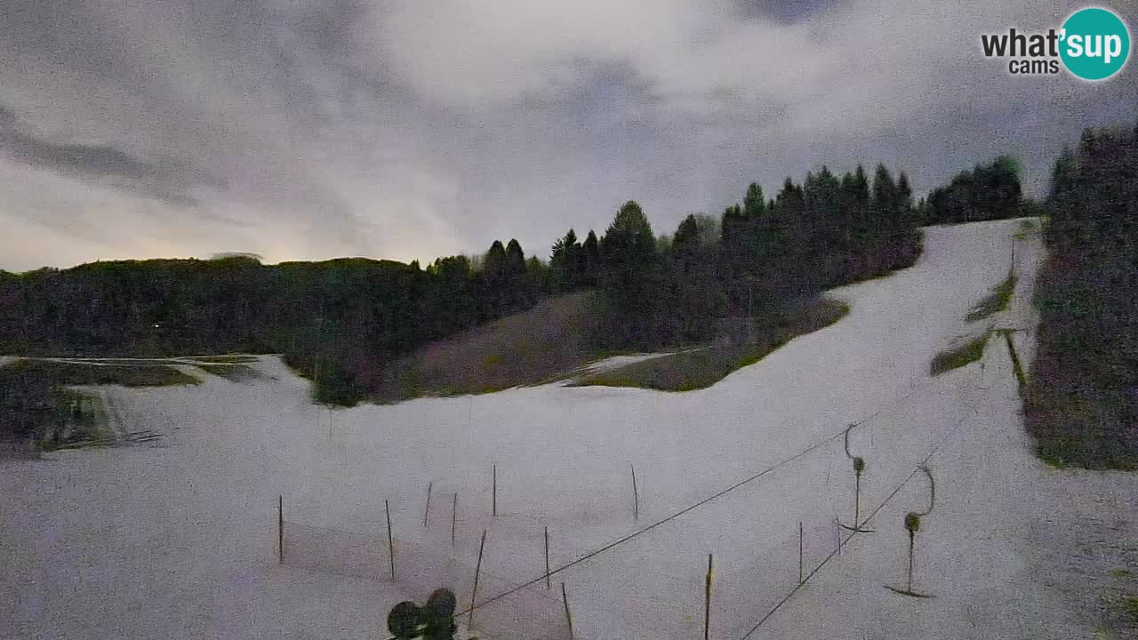 Webcam Smučišče Senožeta – Ski Resort Live View near Bohinj
