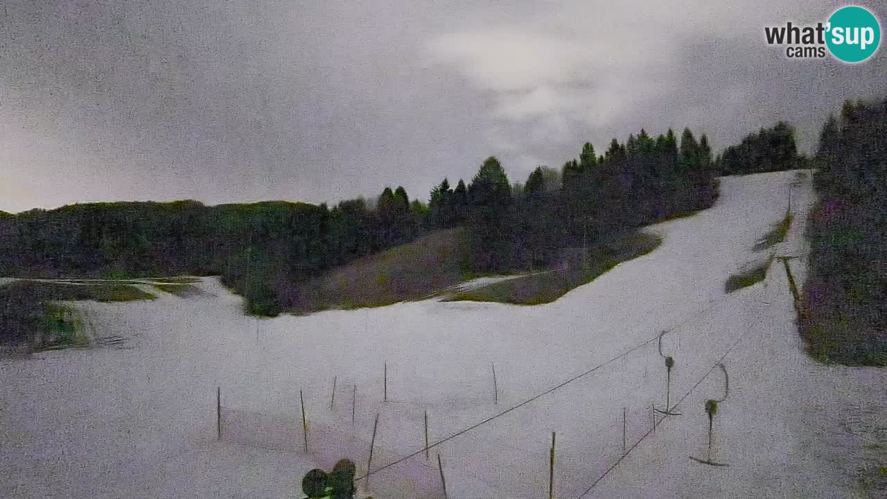 Cámara web Smučišče Senožeta – Estación de esquí en Srednja Vas cerca de Bohinj