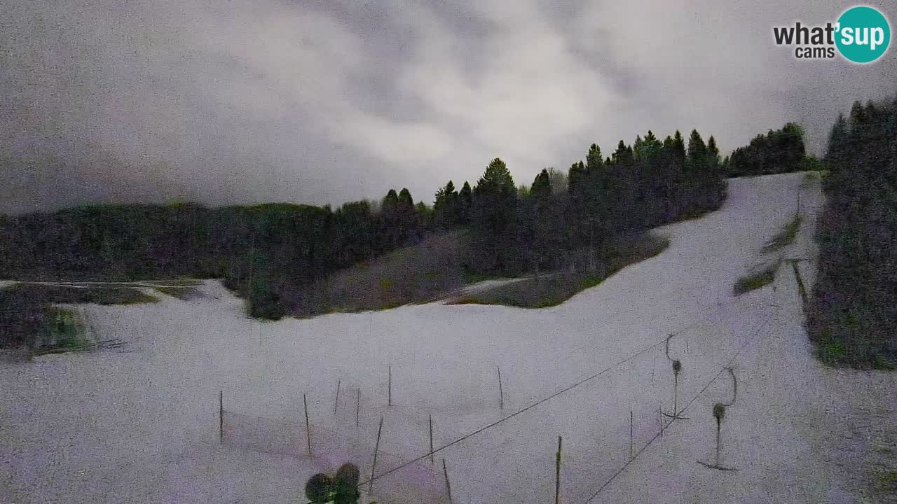 Webcam Smučišče Senožeta – Stazione sciistica a Srednja Vas vicino Bohinj