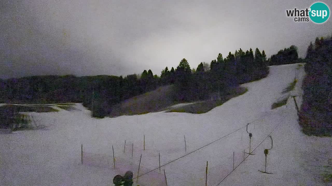 Webcam Smučišče Senožeta – Ski Resort Live View near Bohinj