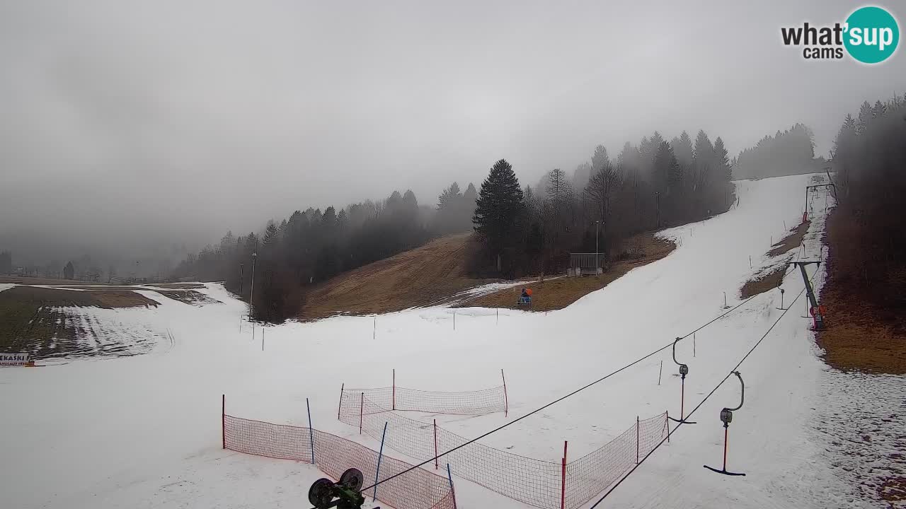 Webcam Smučišče Senožeta – Stazione sciistica a Srednja Vas vicino Bohinj