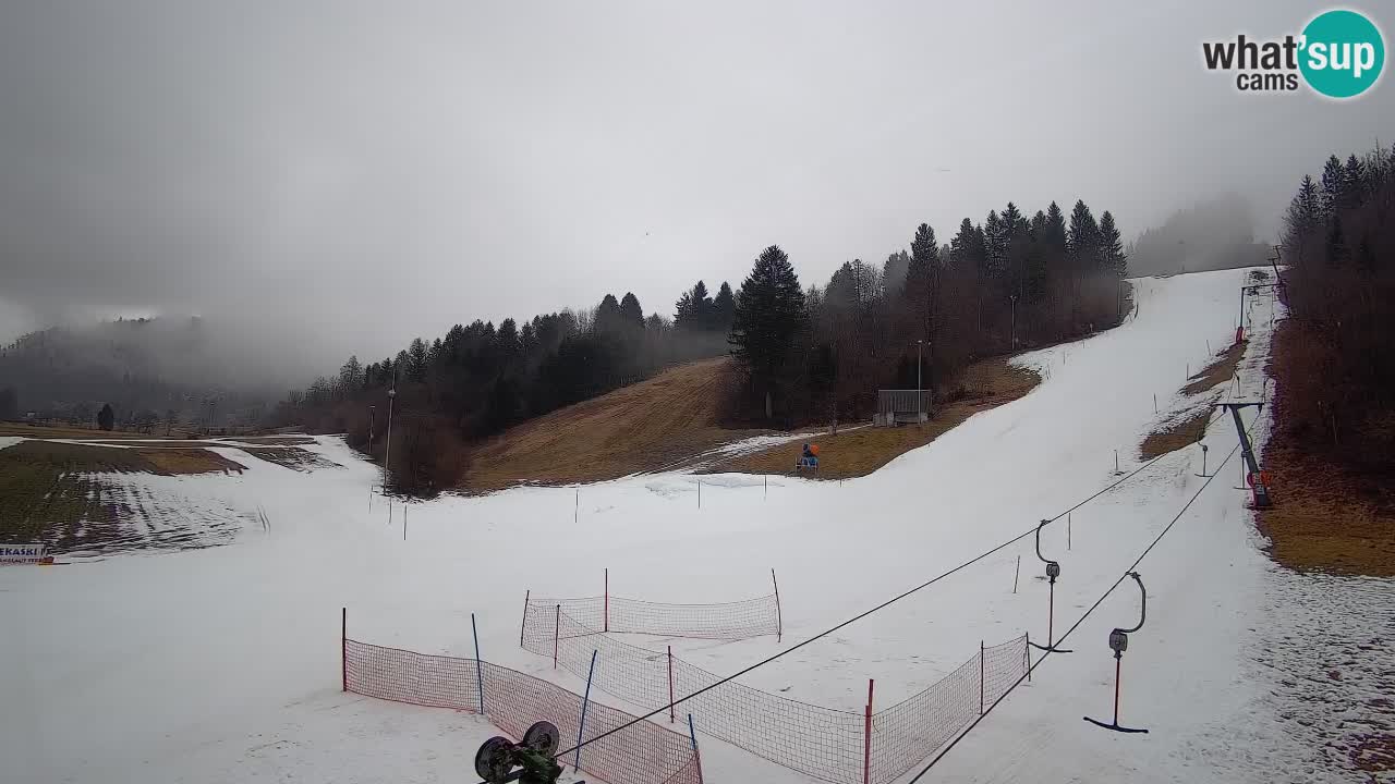 Spletna kamera Smučišče Senožeta – smučarsko središče v Srednji vasi pri Bohinju