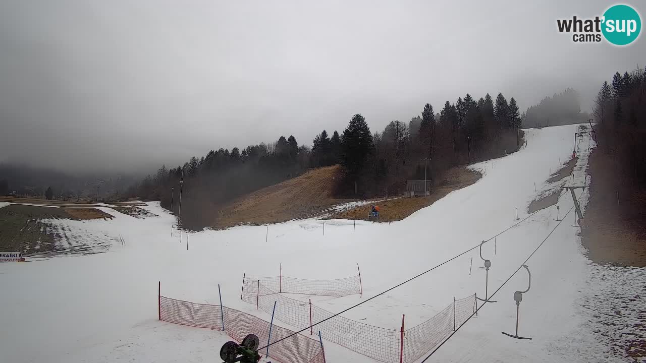 Webcam Smučišče Senožeta – Ski Resort Live View near Bohinj