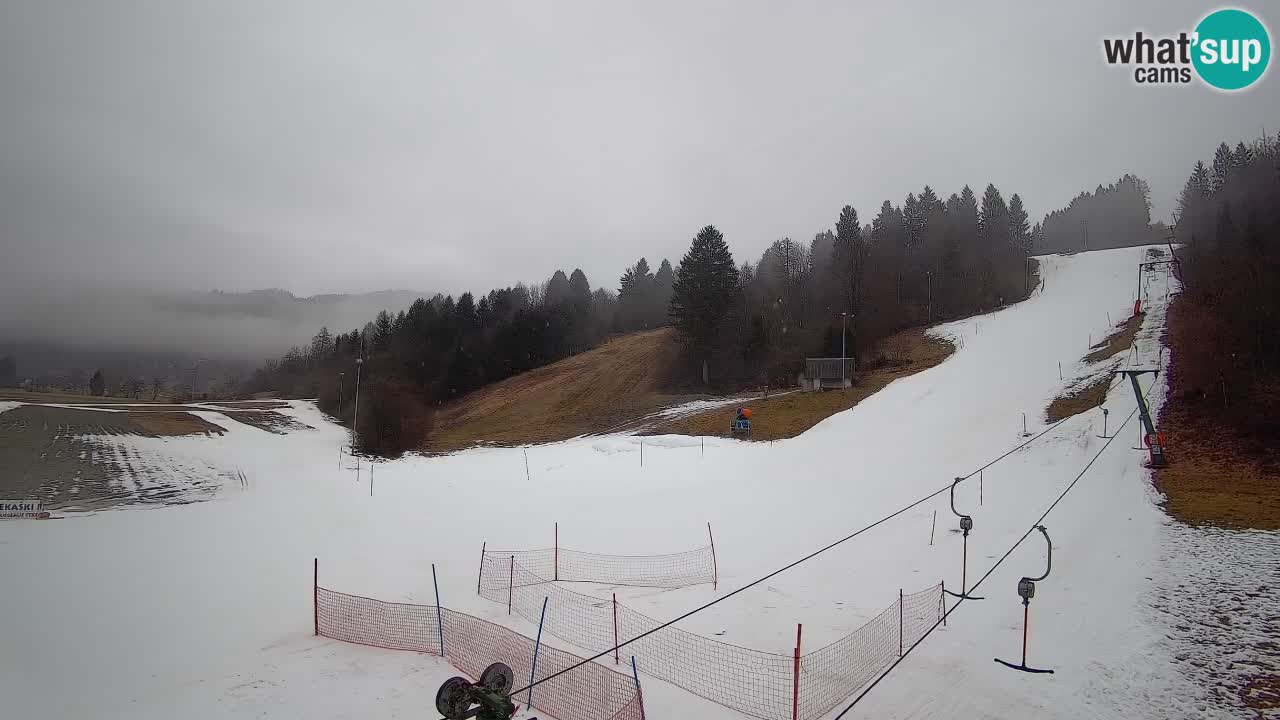 Webcam Smučišče Senožeta – Ski Resort Live View near Bohinj