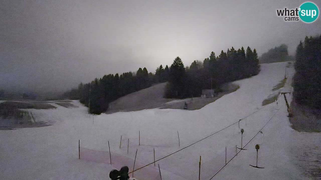 Webcam Smučišče Senožeta – Ski Resort Live View near Bohinj