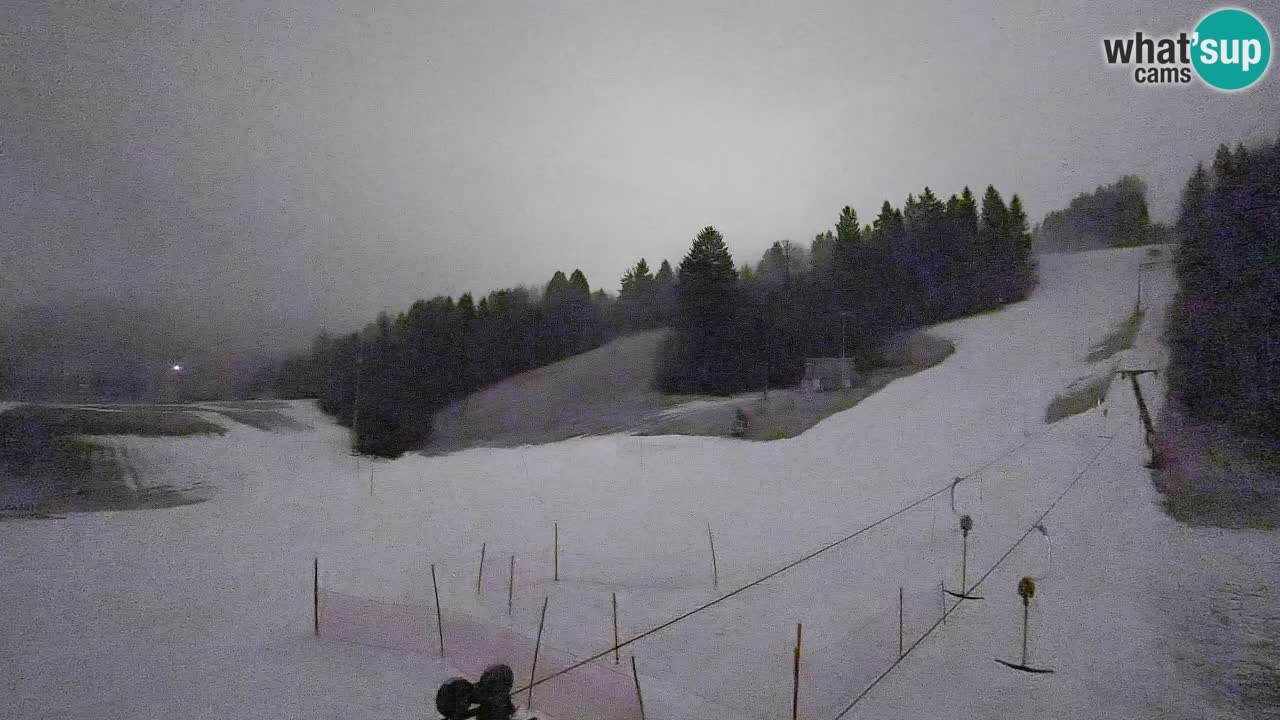 Web kamera Smučišče Senožeta – Skijalište u Srednjoj Vasi kod Bohinja