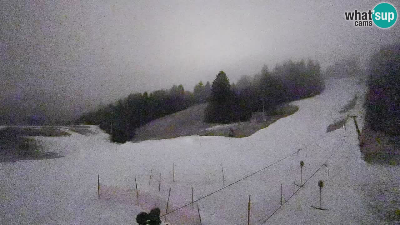 Webcam Smučišče Senožeta – Stazione sciistica a Srednja Vas vicino Bohinj