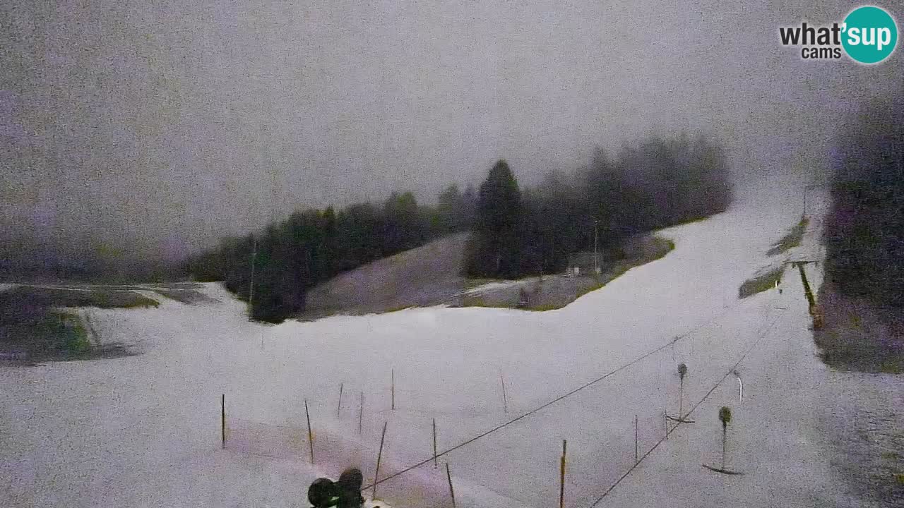 Webcam Smučišče Senožeta – Ski Resort Live View near Bohinj