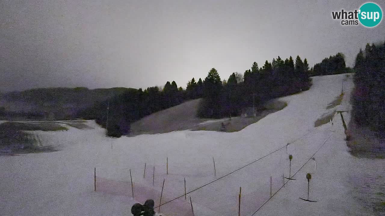 Webcam Smučišče Senožeta – Stazione sciistica a Srednja Vas vicino Bohinj