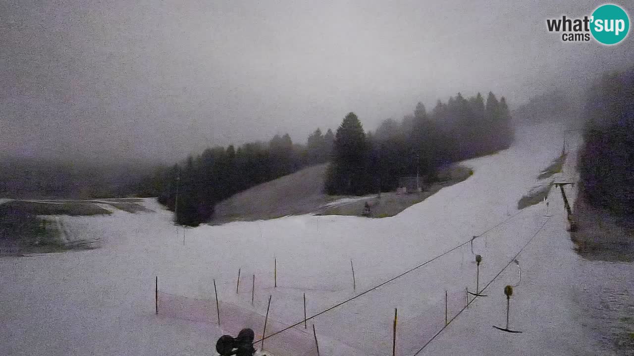 Webcam Smučišče Senožeta – Station de ski à Srednja Vas près de Bohinj
