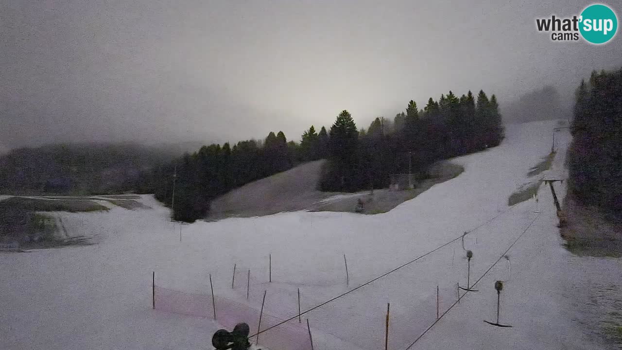 Webcam Smučišče Senožeta – Stazione sciistica a Srednja Vas vicino Bohinj