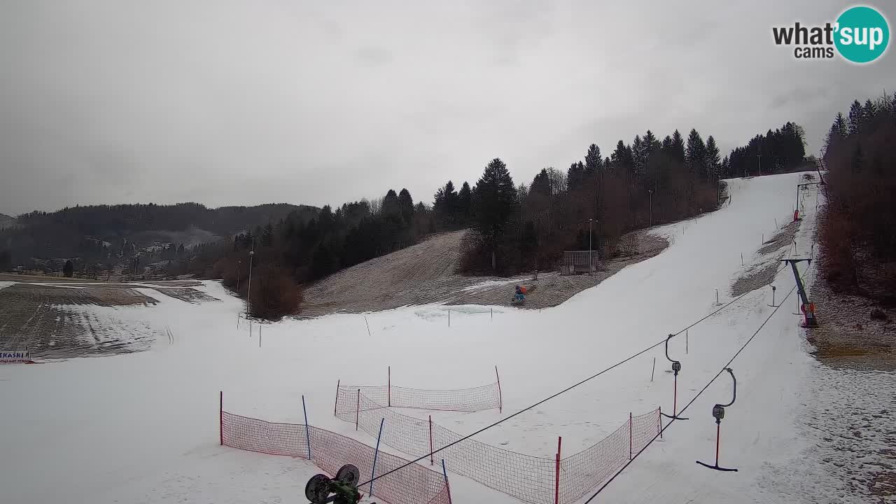 Web kamera Smučišče Senožeta – Skijalište u Srednjoj Vasi kod Bohinja