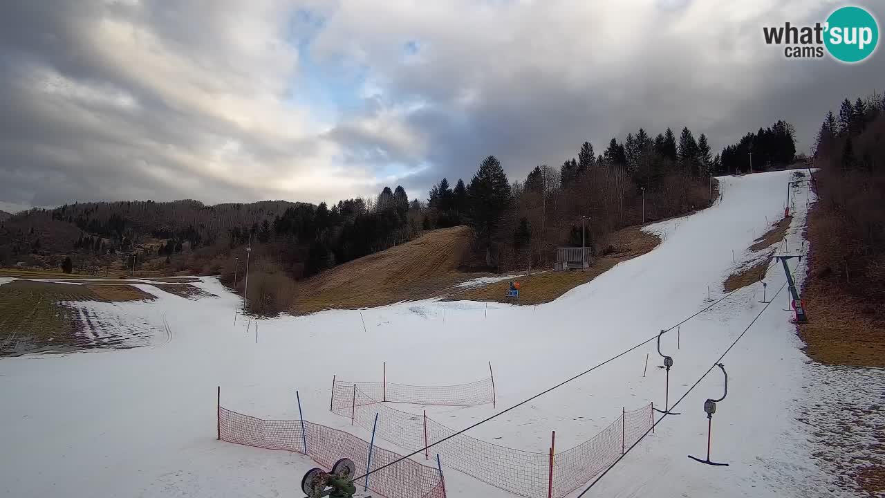 Webcam Smučišče Senožeta – Stazione sciistica a Srednja Vas vicino Bohinj