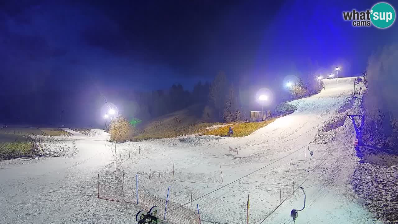 Webcam Smučišče Senožeta – Ski Resort Live View near Bohinj