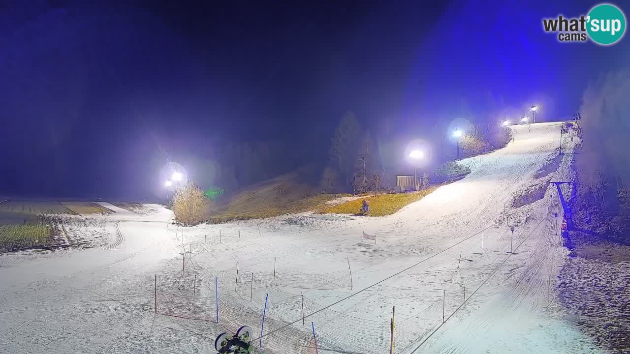Webcam Smučišče Senožeta – Ski Resort Live View near Bohinj