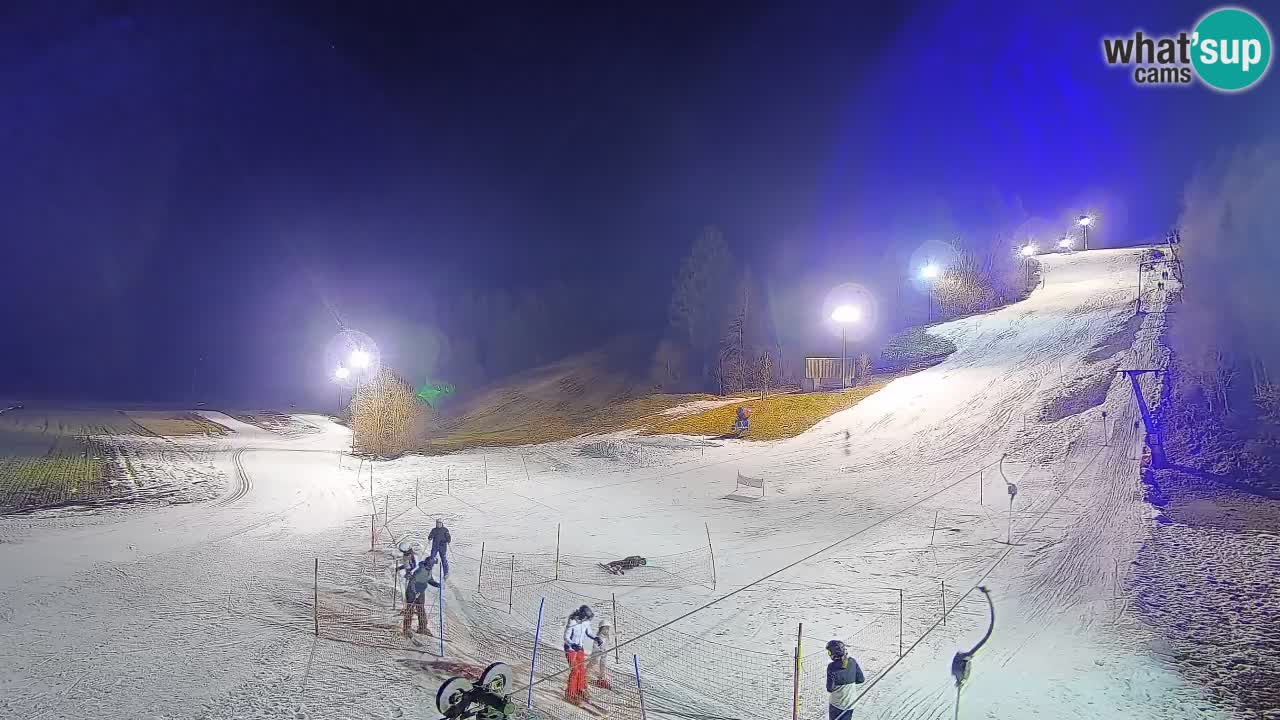 Webcam Smučišče Senožeta – Station de ski à Srednja Vas près de Bohinj