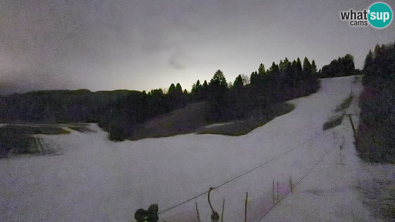 Web kamera Smučišče Senožeta – Skijalište u Srednjoj Vasi kod Bohinja