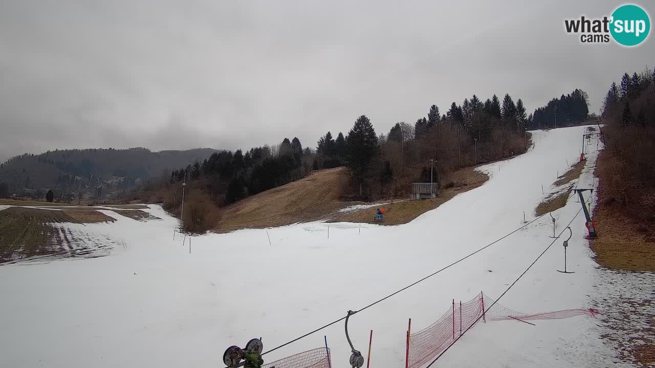 Webcam Smučišče Senožeta – Ski Resort Live View near Bohinj