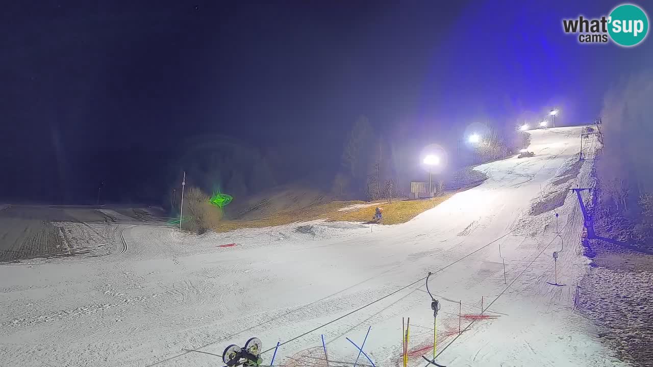 Web kamera Smučišče Senožeta – Skijalište u Srednjoj Vasi kod Bohinja