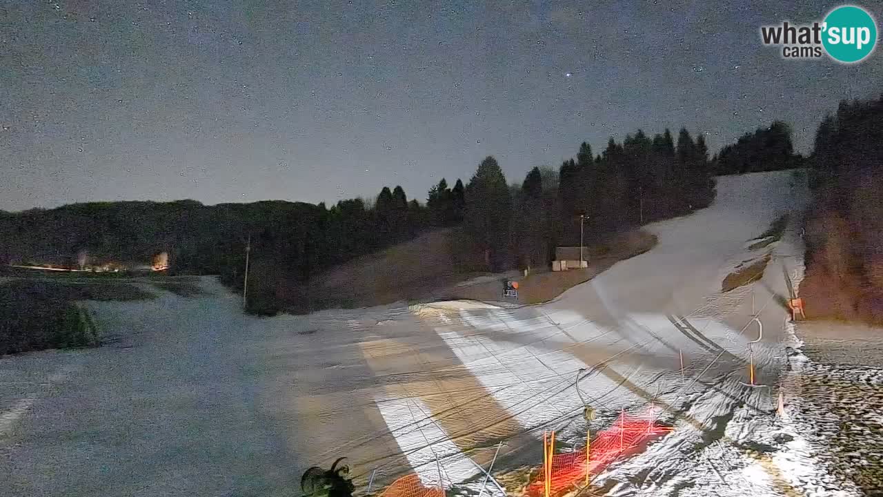 Webcam Smučišče Senožeta – Ski Resort Live View near Bohinj