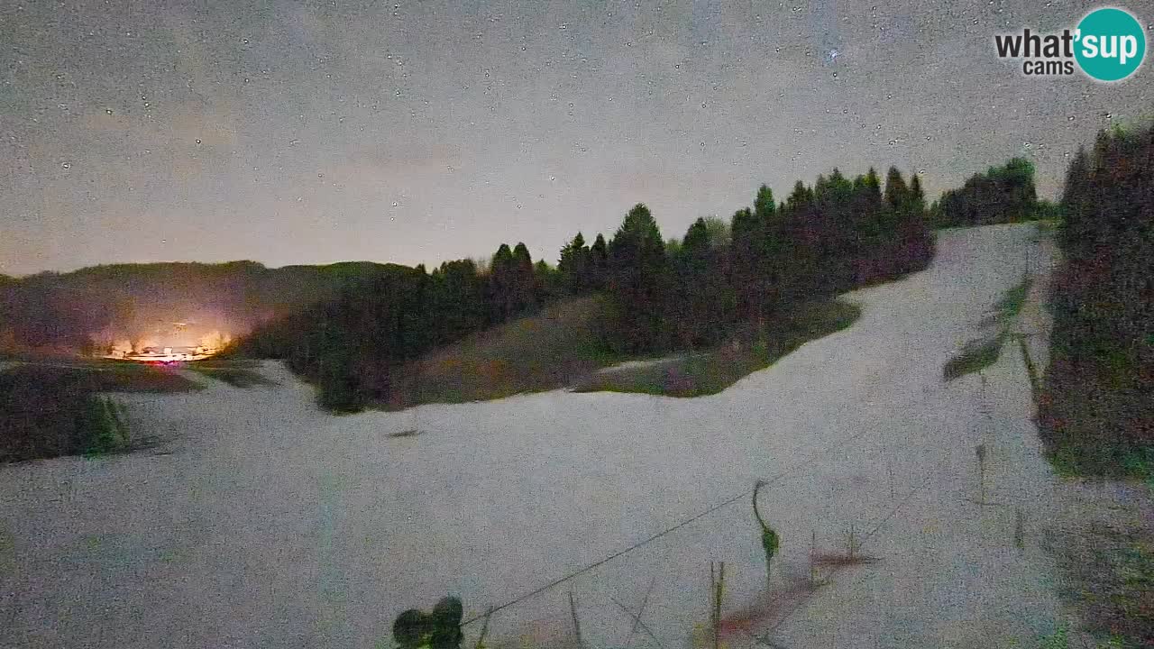 Webcam Smučišče Senožeta – Ski Resort Live View near Bohinj